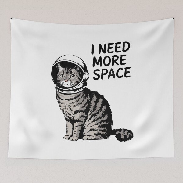 Item preview, Space Whiskers designed and sold by DabrowskiDesign.
