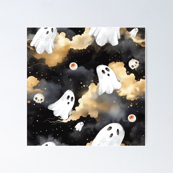 Item preview, Halloween ghost designed and sold by AN3CAFE.