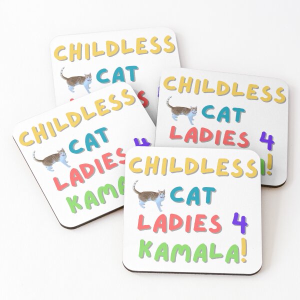Item preview, Childless Cat Ladies 4 Kamala! designed and sold by AmazedGrace.