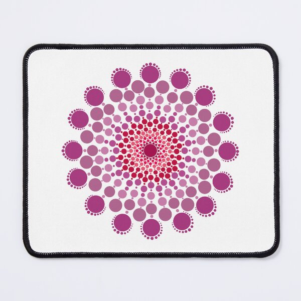 Item preview, Whimsical Gem Dot Mandala designed and sold by Cardiff Creative.