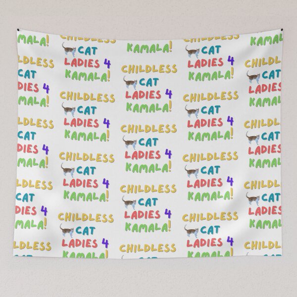 Item preview, Childless Cat Ladies 4 Kamala! designed and sold by AmazedGrace.