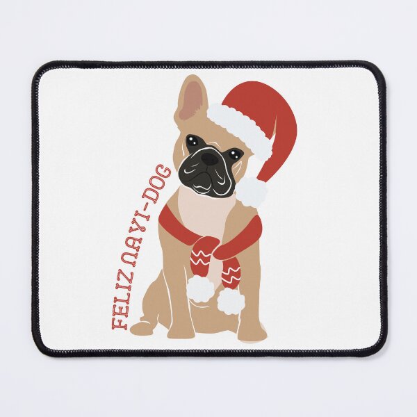 Item preview, Feliz Navi-Dog, Christmas Frenchie designed and sold by marinaangelina.