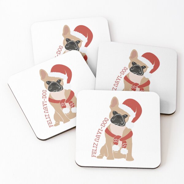 Item preview, Feliz Navi-Dog, Christmas Frenchie  designed and sold by marinaangelina.