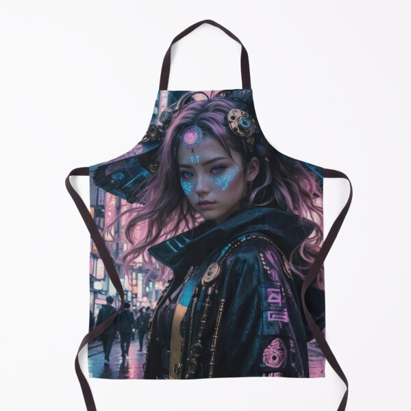 Item preview, Neon Portrait designed and sold by ZenOfAIarts.