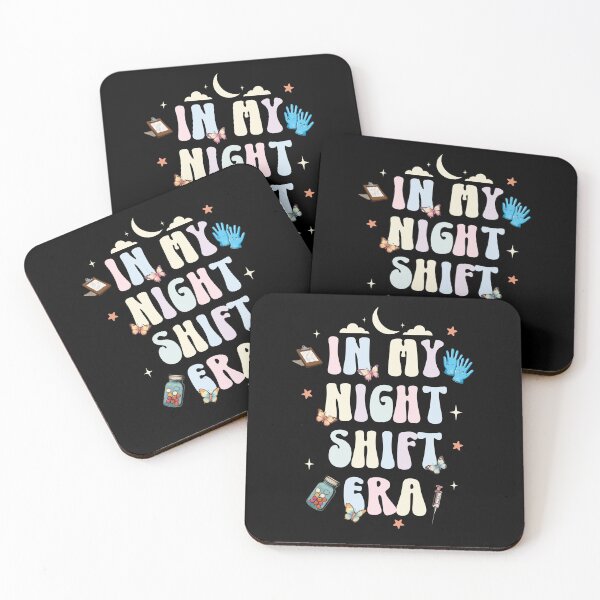 Item preview, In My Night Shift Era Cute Nurse Appreciation designed and sold by thecatcouch.