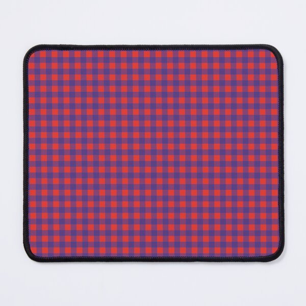 Item preview, Violet, Indigo, and Red Gingham Pattern Design designed and sold by ModdiesColors.