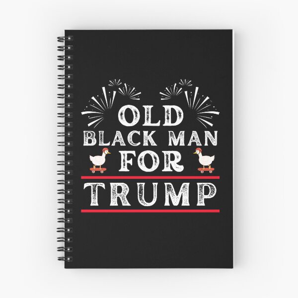 Item preview, Old Black Man For Trump US President Election October 2024 Dark Design designed and sold by Raise2Shine.