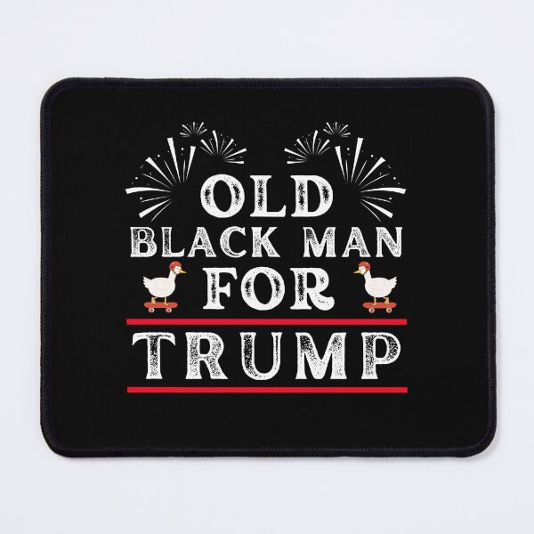 Item preview, Old Black Man For Trump US President Election October 2024 Dark Design designed and sold by Raise2Shine.