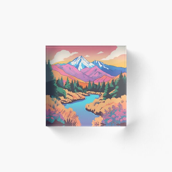 Item preview, Paisaje de Colorado designed and sold by ColorArtByEric.