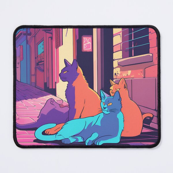 Item preview, Gatos callejeros designed and sold by ColorArtByEric.
