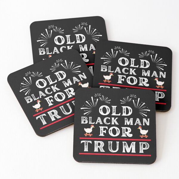 Item preview, Old Black Man For Trump US President Election October 2024 Dark Design designed and sold by Raise2Shine.