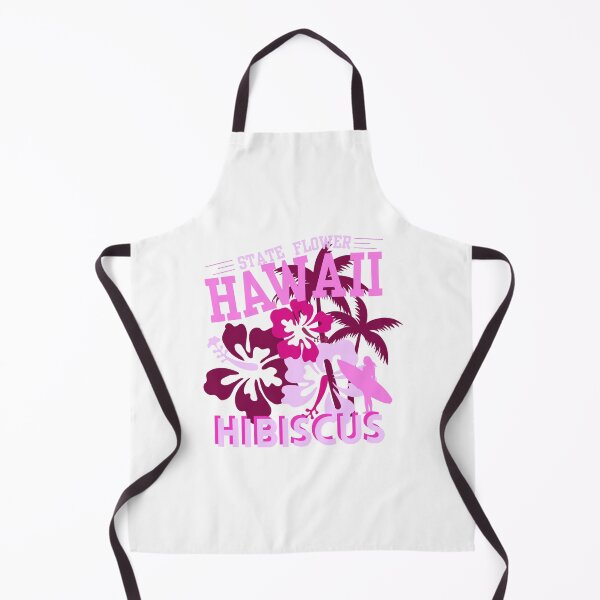 Item preview, Hawaii State Hibiscus Flower Palm Tree Surfing Colorful T-shirt Sticker designed and sold by ThinkNature!.