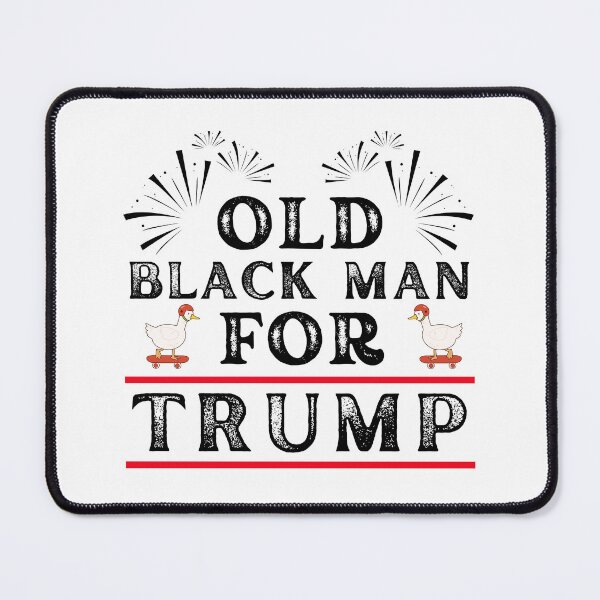 Item preview, Old Black Man For Trump US President Election October 2024 Light Design designed and sold by Raise2Shine.