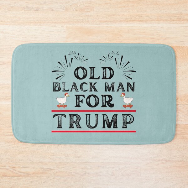 Item preview, Old Black Man For Trump US President Election October 2024 Light Design designed and sold by Raise2Shine.