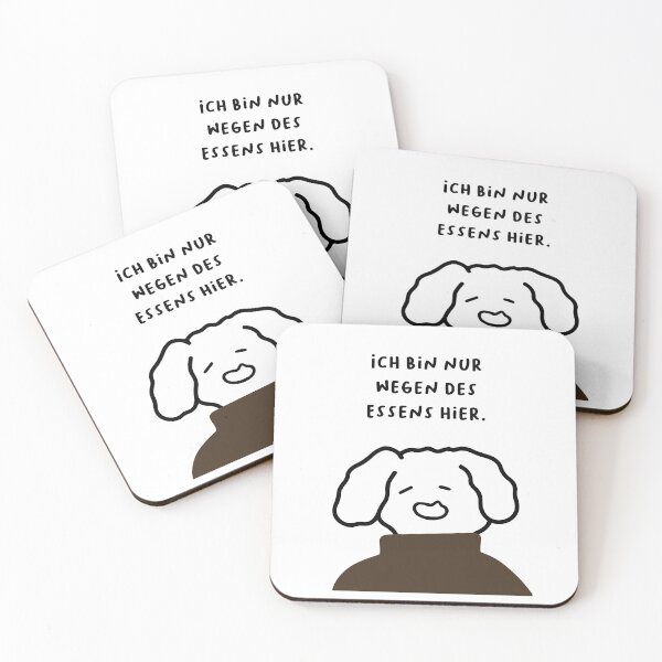 Item preview, Ich bin nur wegen des Essens hier. | Handwritten-style Font designed and sold by RM-Journey.