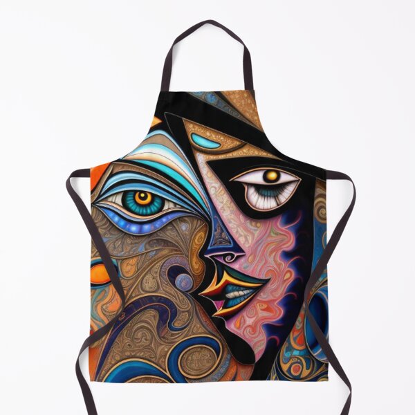 Item preview, Abstract Portrait Art  designed and sold by TheDarkWardrobe.