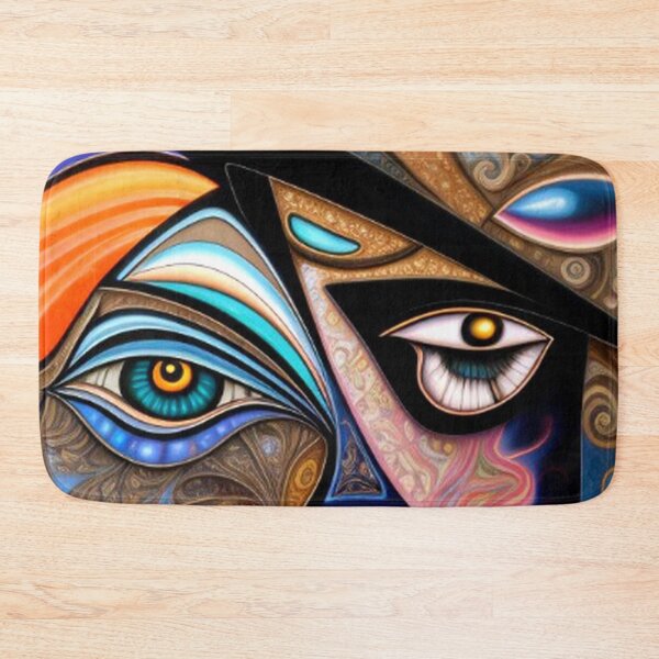 Item preview, Abstract Portrait Art  designed and sold by TheDarkWardrobe.