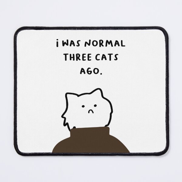Item preview, I was normal three cats ago. | Handwritten-style Font designed and sold by RM-Journey.