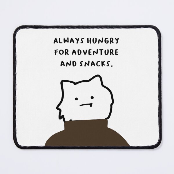 Item preview, Always hungry for adventure and snacks. | Handwritten-style Font designed and sold by RM-Journey.