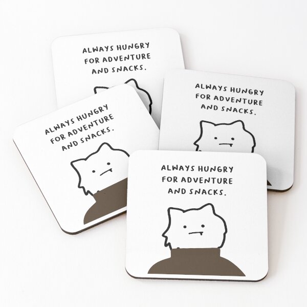 Item preview, Always hungry for adventure and snacks. | Handwritten-style Font designed and sold by RM-Journey.