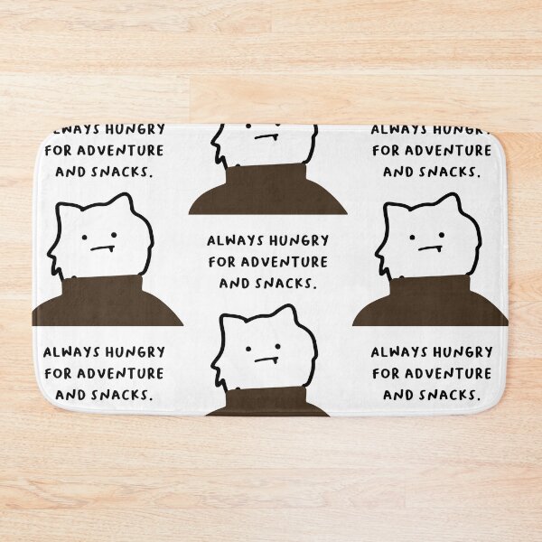 Item preview, Always hungry for adventure and snacks. | Handwritten-style Font designed and sold by RM-Journey.