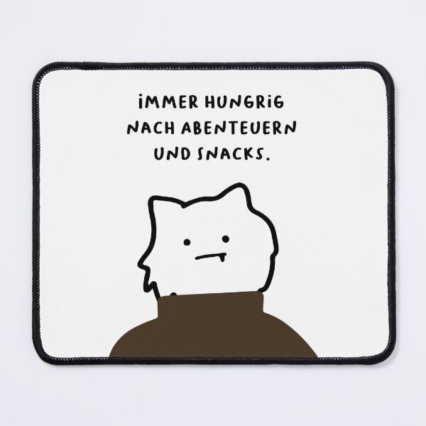 Item preview, Immer hungrig nach Abenteuern und Snacks. | Handwritten-style Font designed and sold by RM-Journey.