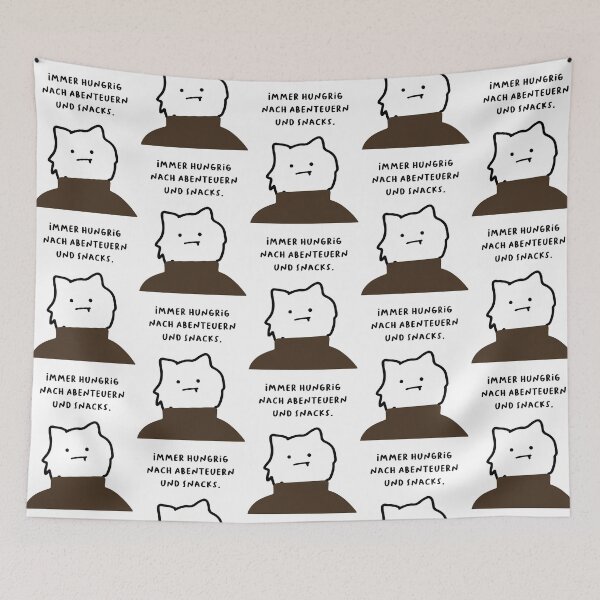 Item preview, Immer hungrig nach Abenteuern und Snacks. | Handwritten-style Font designed and sold by RM-Journey.