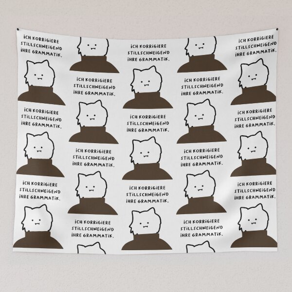 Item preview, Ich korrigiere stillschweigend Ihre Grammatik. | Handwritten-style Font designed and sold by RM-Journey.