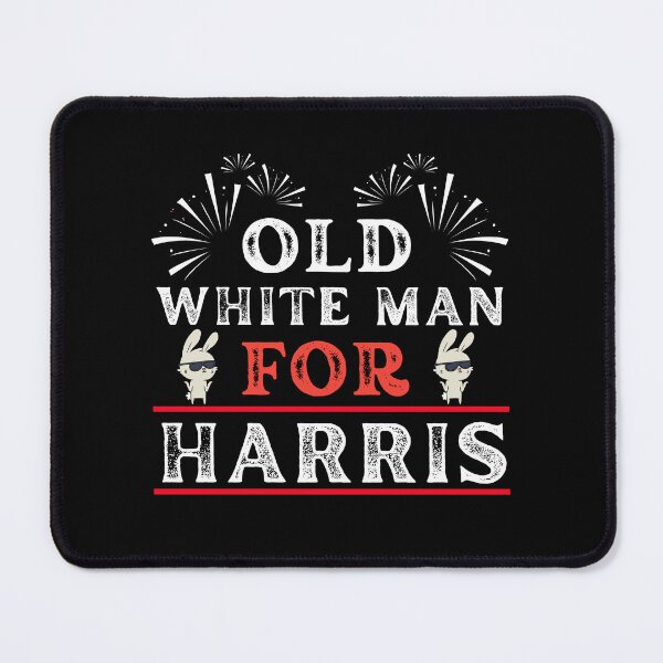 Item preview, Old White Man For Harris US President Election October 2024 Dark Design designed and sold by Raise2Shine.