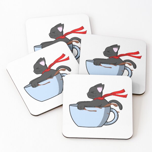 Item preview, Coffee Racing Cat designed and sold by Batmantis275.