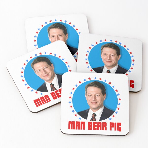 Item preview, Al Gore - Man Bear Pig designed and sold by ourkid.