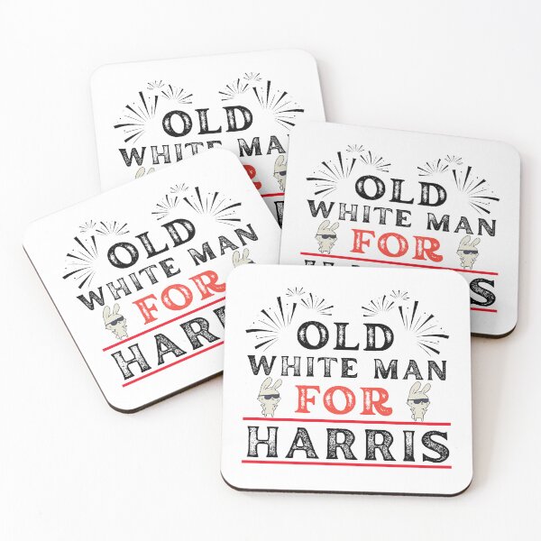 Item preview, Old White  Man For Harris US President Election October 2024 Light Design designed and sold by Raise2Shine.