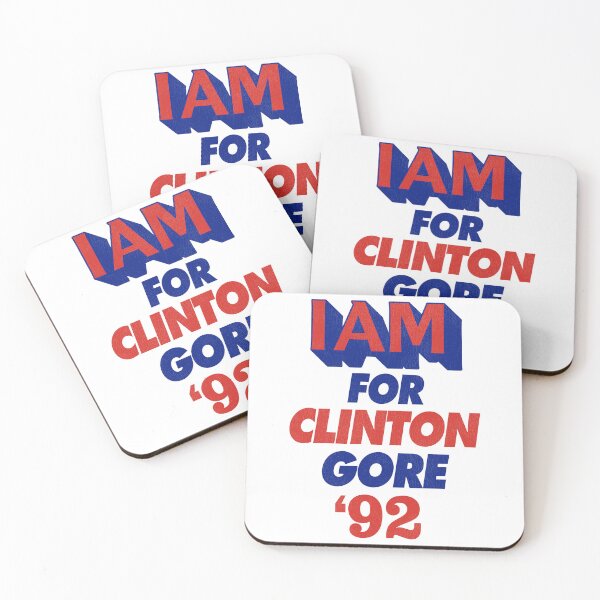 Item preview, I AM For Clinton Gore '92 designed and sold by ourkid.