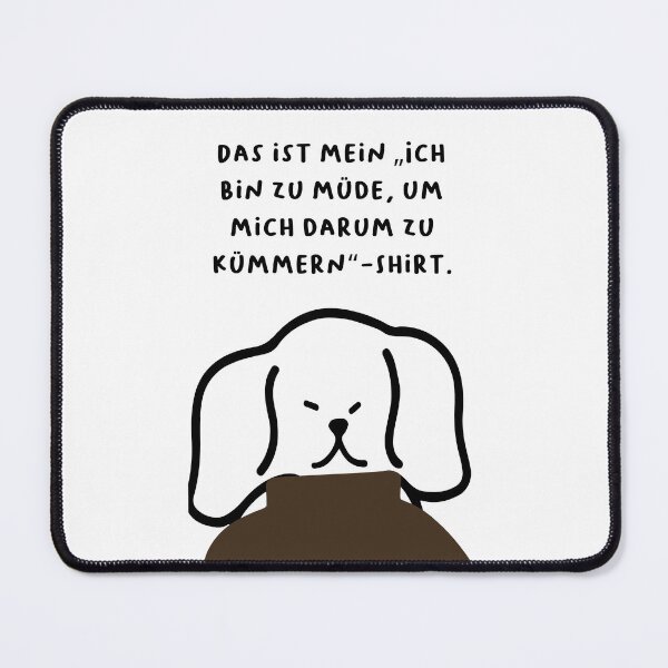 Item preview, Das ist mein „Ich bin zu müde, um mich darum zu kümmern“-Shirt. | Handwritten-style Font designed and sold by RM-Journey.