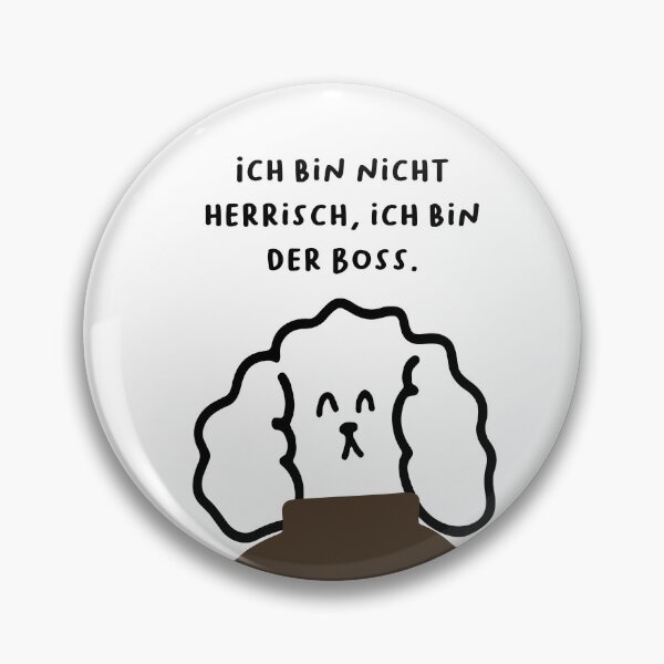 Item preview, Ich bin nicht herrisch, ich bin der Boss. | Handwritten-style Font designed and sold by RM-Journey.