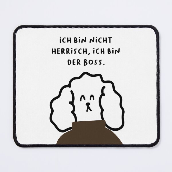 Item preview, Ich bin nicht herrisch, ich bin der Boss. | Handwritten-style Font designed and sold by RM-Journey.