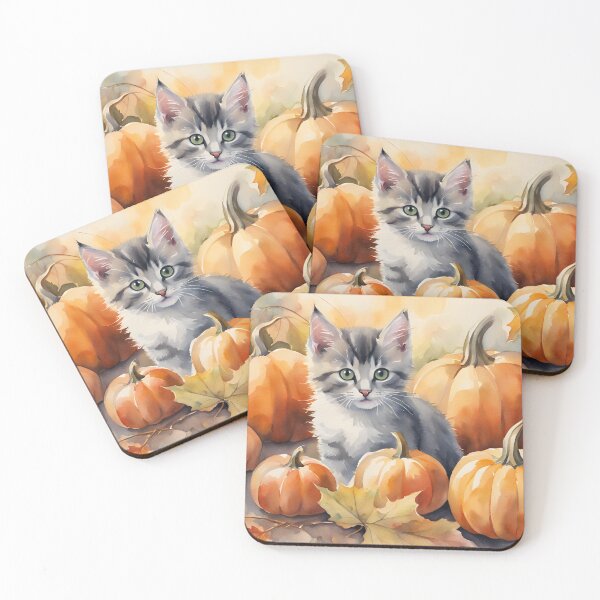 Item preview, Pumkin Spice Kitten  designed and sold by StoryofPieces.