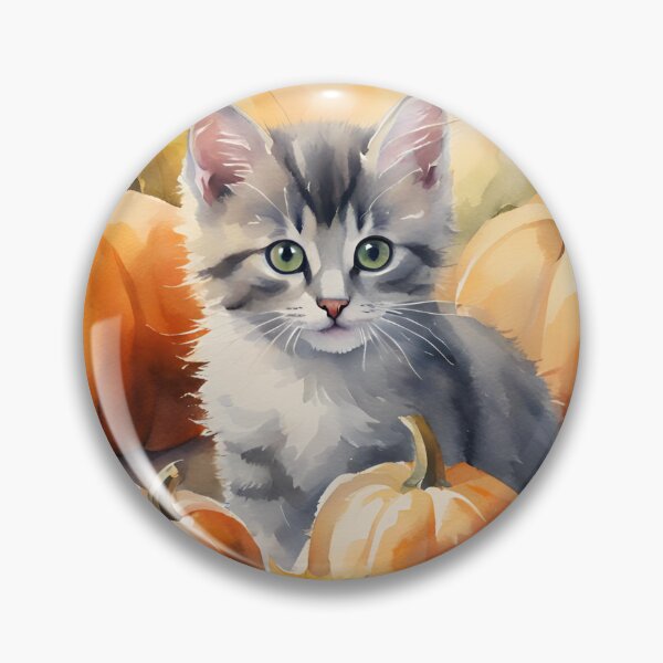 Item preview, Pumkin Spice Kitten  designed and sold by StoryofPieces.