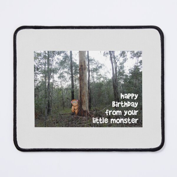 Item preview, Greeting Card Birthday - Yowie big foot designed and sold by ClarkChrisComic.