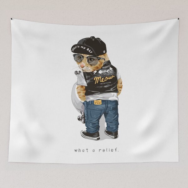Item preview, Cat Relief - What a Relief designed and sold by Jackson-Will.