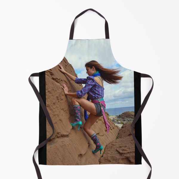 Item preview, Woman climbing with heels designed and sold by Shinihime.
