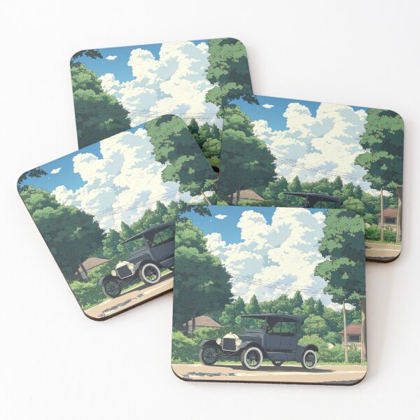 Item preview, Ford Model T | Anime style designed and sold by ComicsFactory.
