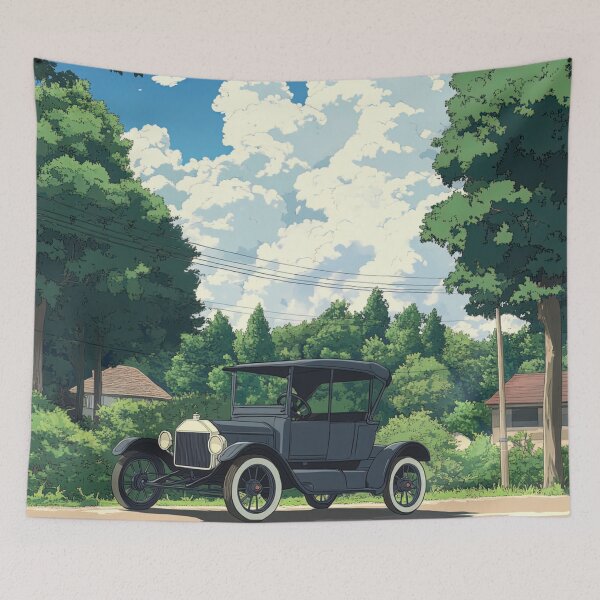 Item preview, Ford Model T | Anime style designed and sold by ComicsFactory.