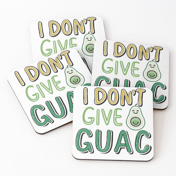 Item preview, I Don't Give A Guac - Funny Avocado  designed and sold by Lydyb-creations.