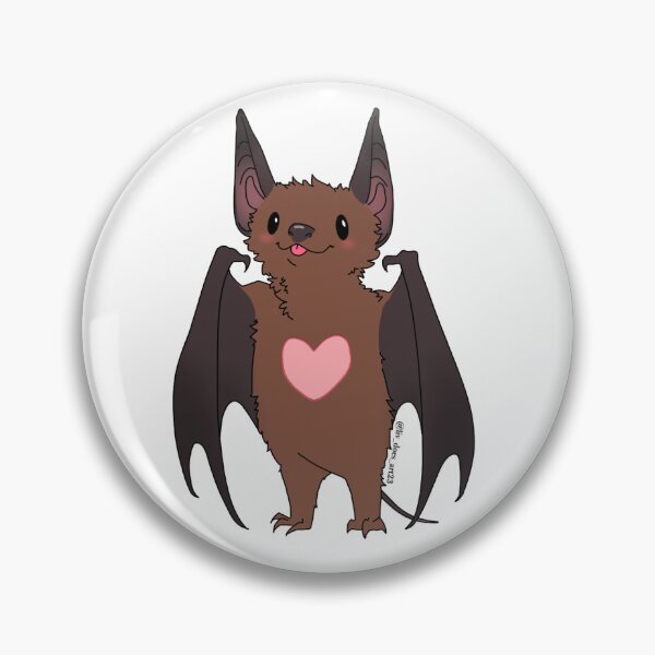 Item preview, Cute Bat Heart Sticker designed and sold by LivDoesArt23.