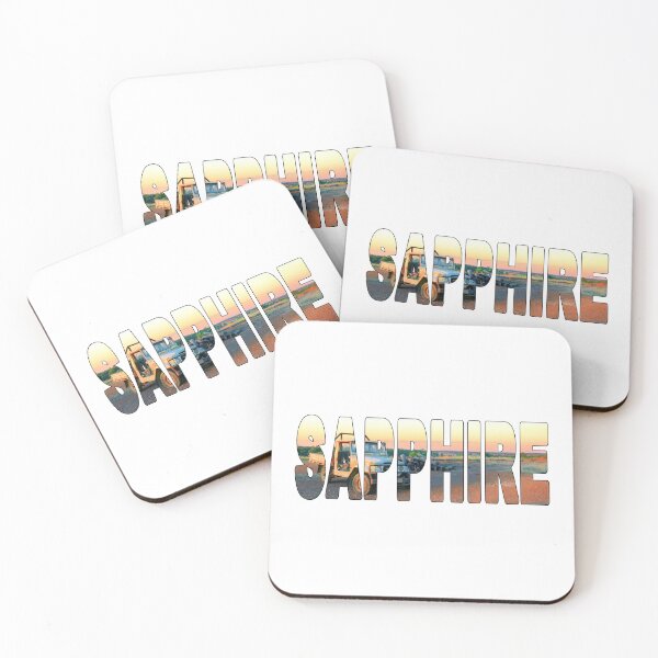 Item preview, SAPPHIRE - Outback QLD Australia Cruiser Ruins Gem Mining designed and sold by Adam Gormley.