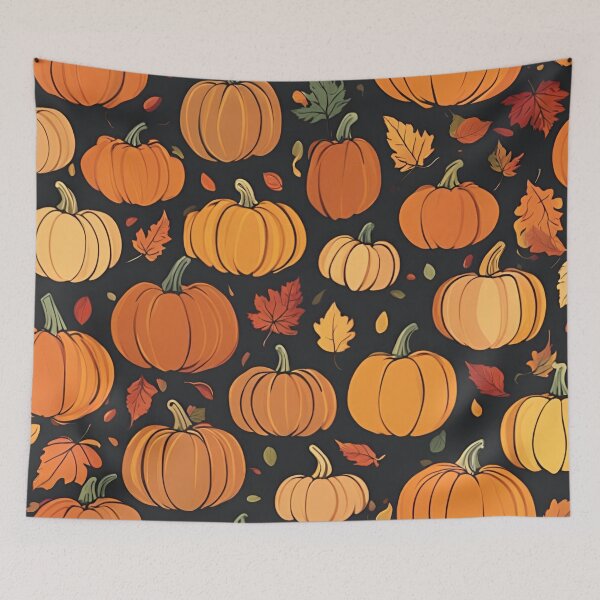Item preview, Pumpkin Season Pattern designed and sold by StoryofPieces.