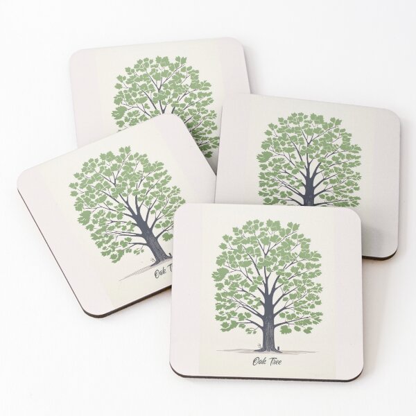Item preview, Minimalistic Oak Tree designed and sold by Sketch-Shack.
