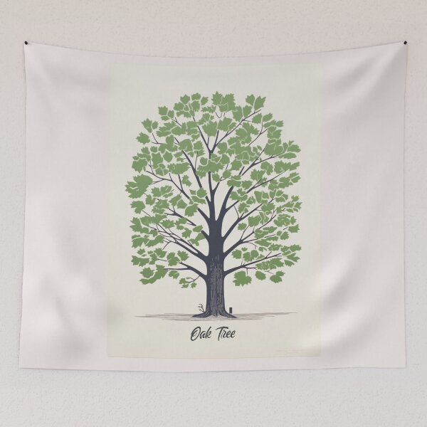 Item preview, Minimalistic Oak Tree designed and sold by Sketch-Shack.