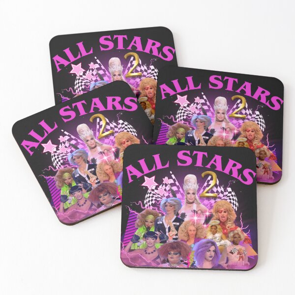 Item preview, Rupaul's Drag Race All Stars 2, Vintage Collage designed and sold by James Brischetta.